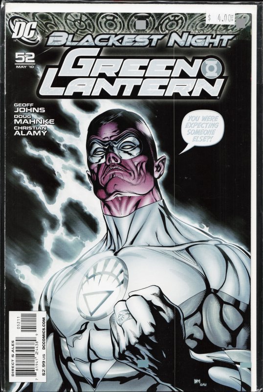 Green Lantern #52 (2010) Green Lantern