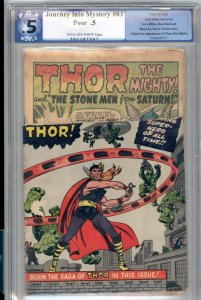 Journey Into Mystery 83 PGX 0.5 1st Thor