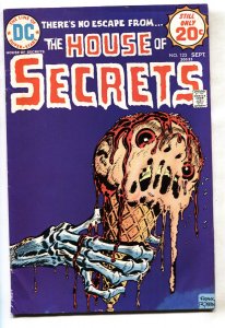 House of Secrets #123 1974-Frank Robbins Ice Cream Cone horror cover art-comi...