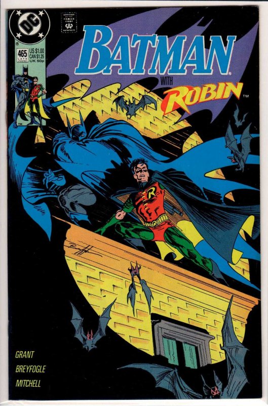 Batman #465 (1991) 9.2 NM-