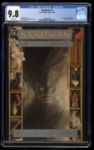 Sandman (1989) #1 CGC NM/M 9.8 White Pages 1st Appearance Morpheus!