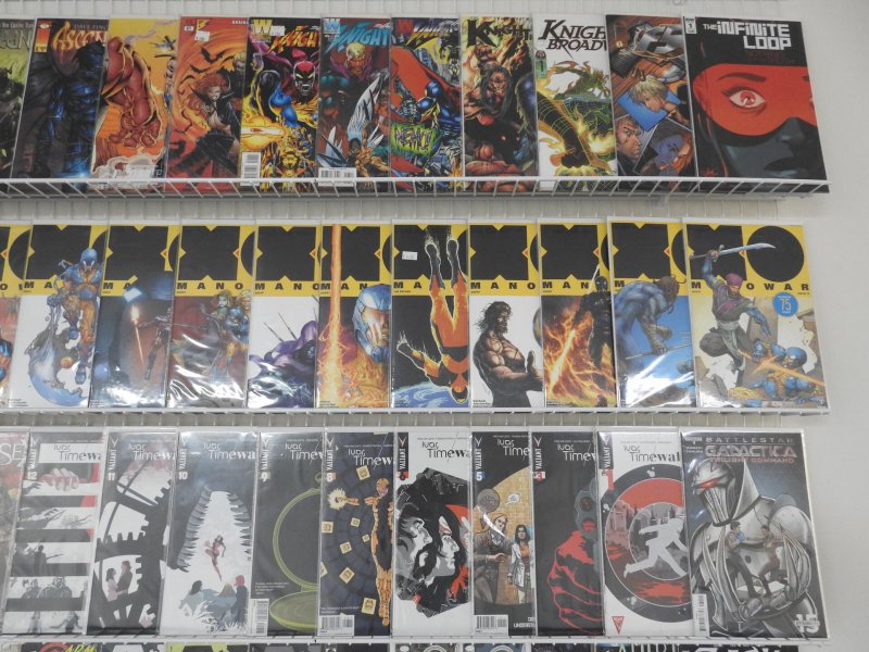 Huge Lot 150+ Comics W/ X-O-Manowar,  Aria,  Buffy Vampire Slayer+ Avg VF Cond!