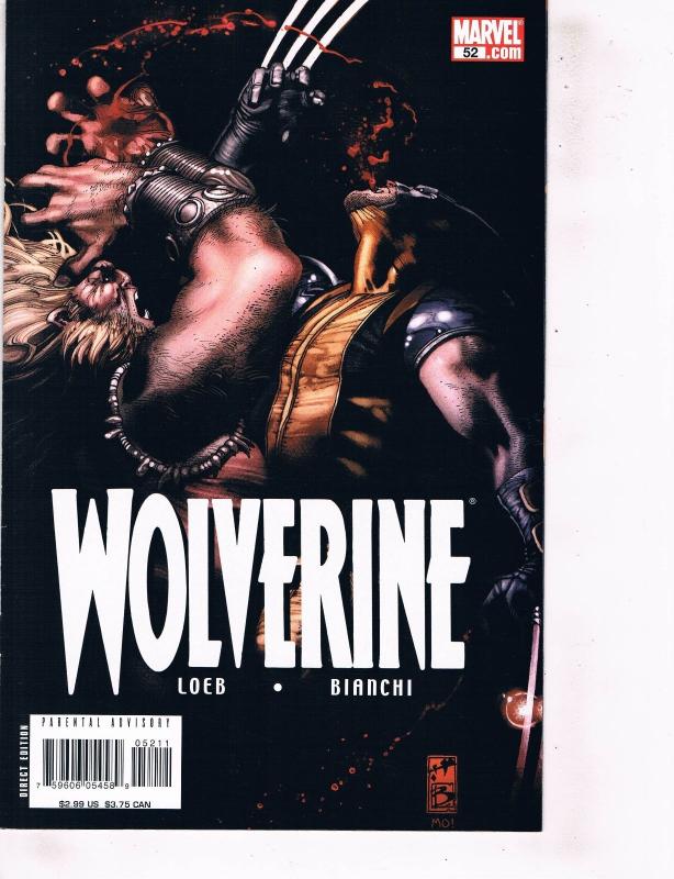 6 Wolverine Marvel Comic Books # 49 50 51 52 53 54 X-Men Avengers Cyclops TW38