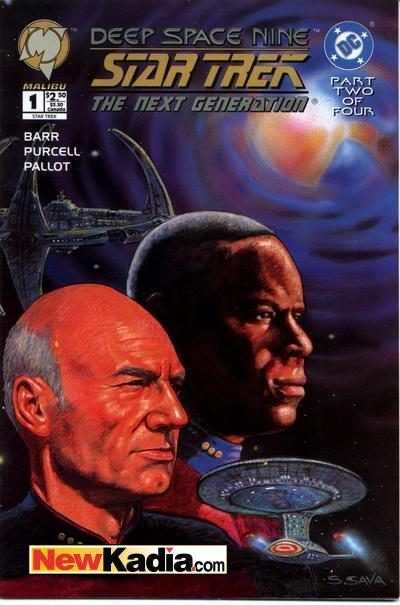 Star Trek: The Next Generation/Deep Space Nine #1, VF+ (Stock photo)