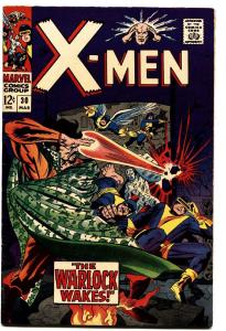 X-MEN #30-MARVEL comic book SILVER AGE-CYCLOPS vf