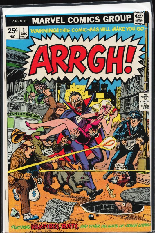 Arrgh! #1 (1974) Count Fangula