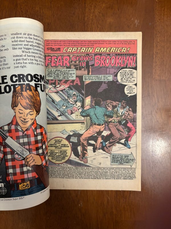 Captain America #241 (Marvel, 1980) 1st fight w/ the Punisher!