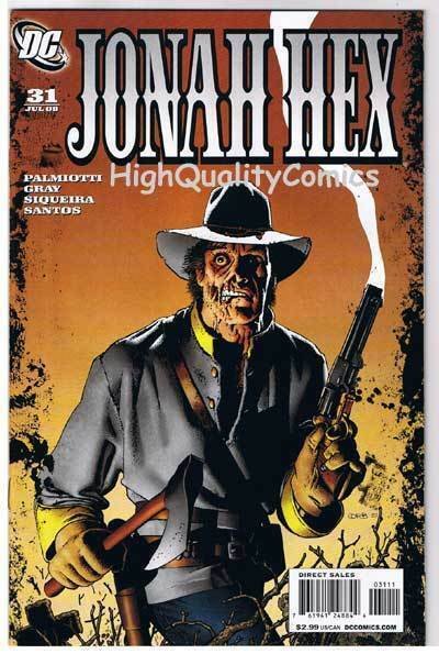 JONAH HEX #31, NM+, Gray, Jimmmy Palmiotti, Richard Corben, 2006