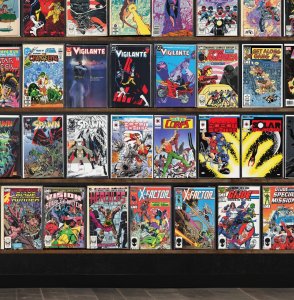 Huge Lot 140+ Comics with Vigilante, Camelot 3000, Night Force & More!