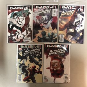 Daredevil Set (2011) #111-115 (NM)Marvel Comics 1st App Lady Bullseye