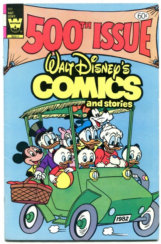 Walt Disney's Comics and Stories #500 1982- Whitman