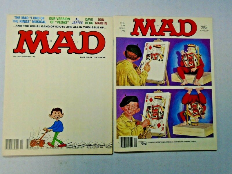 Late 70's MAD Magazine Lot 20 Different (1975-1979)