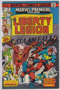 Marvel Premiere #29 (1976) Liberty Legion [Key Issue]