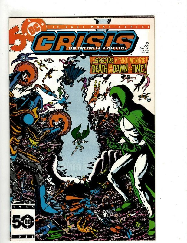 Crisis On Infinite Earths Complete DC Comics # 1 2 3 4 5 6 7 8 9 10 11 12 J510