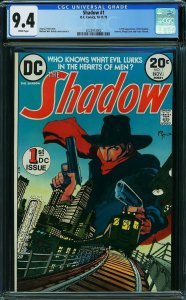 Shadow #1 (1973) CGC 9.4 NM