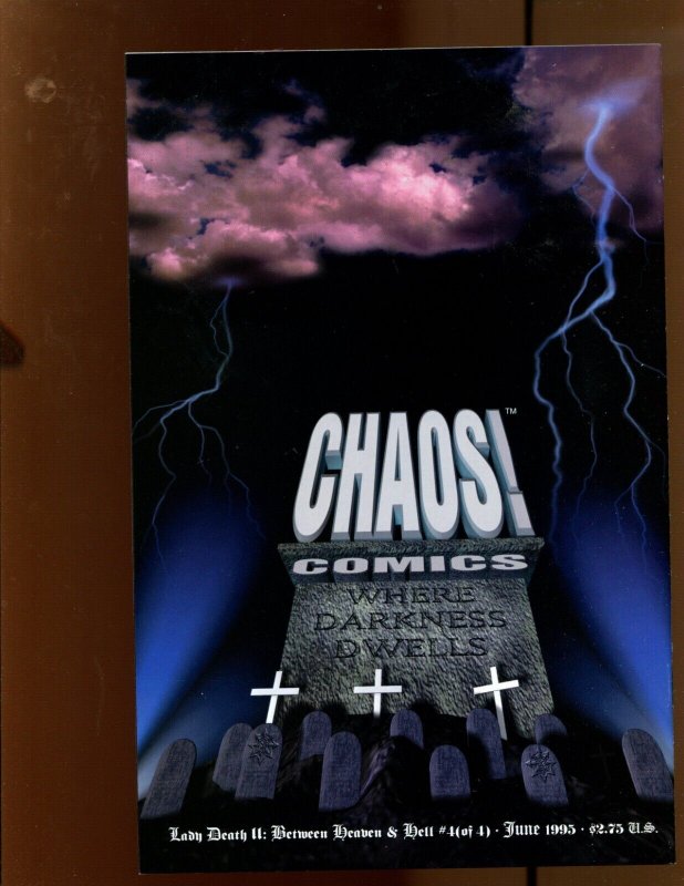 Lady Death II: Between Heaven & Hell #4 - Brian Pulido Story! (9.0) 1995