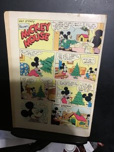 Mickey Mouse #40 (1955) Affordable-Grade Pluto Marching Band Drum cover! VG+