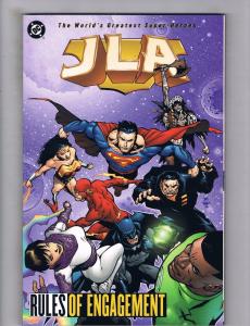 JLA Rules of Engagement DC Comics Batman Flash Superman Graphic Novel TPB TW1