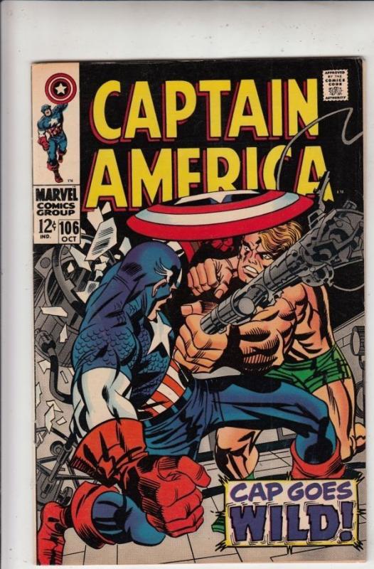 Captain America #106 strict VF/NM 9.0 High-Grade  Appear-  Mao Tsi Tung   Oregon