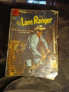 THE LONE RANGER VOL. 1 # 99 Dell Comics 1956 Silver Age Western TV Radio Hero