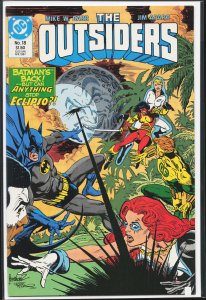 The Outsiders #18 (1987) Outsiders