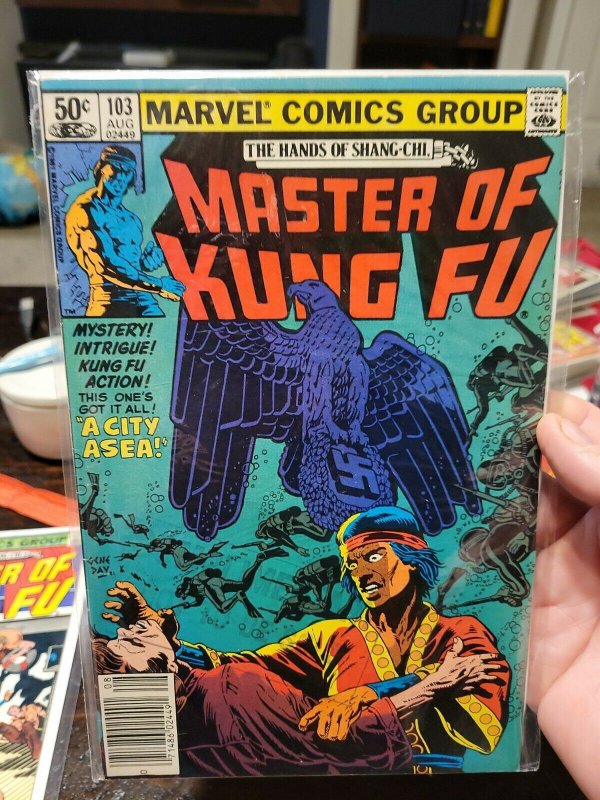 Master of Kung Fu 99 and 103 Marvel Comics VF/NM Condition