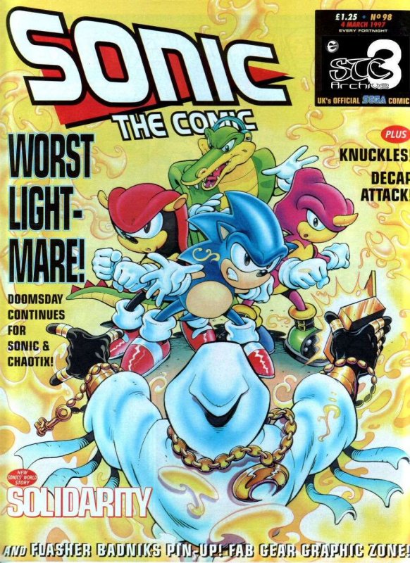 Sonic the Comic #98 FN ; Fleetway Quality