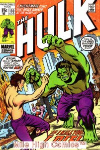 HULK  (1962 Series) (#1-6, #102-474, #600-635)(INCREDIBLE)(MV) #130 Fair