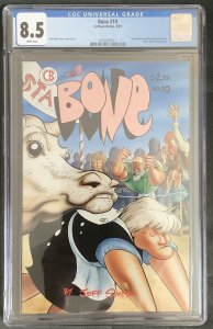 Bone #10 (1993, Cartoon Books) 8.5 CGC. White Pages