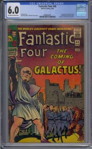 FANTASTIC FOUR #48 CGC 6.0 1ST SILVER SURFER GALACTUS 