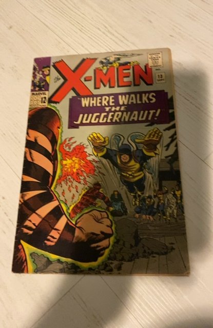 The X-Men #13 (1965)2nd app of the Juggernaut nice copy