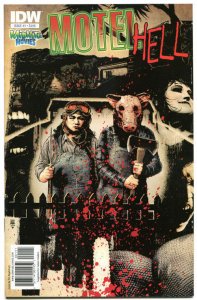 MOTEL HELL #1 2 3, NM, IDW, Little piggie, Murder, 2010,more Horror in store,1-3