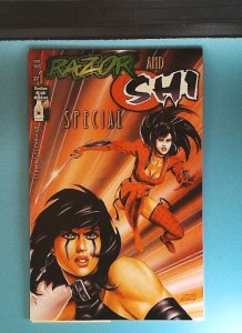 Razor and Shi Special #1, NM Linsner Art London Night, 1994