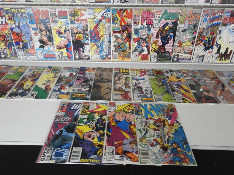 Huge Lot 140+ Comics W/ Defenders, Hulk, Spider-Woman, ROM+ Avg Fine Condition!