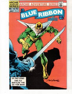 Blue Ribbon Comics #10 1984 NM- High-Grade The Fly vs Slide Rule! Bob Powell Art