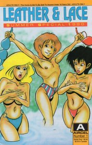 Leather & Lace #1(1990)Adult Comic Book Summer Special Aircel Grade F/VF 7.0
