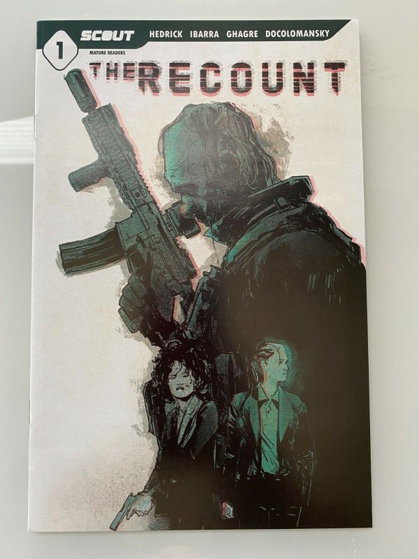 The Recount #1 First, Second, & Third Prints Scout Comics NM New/Unread Books