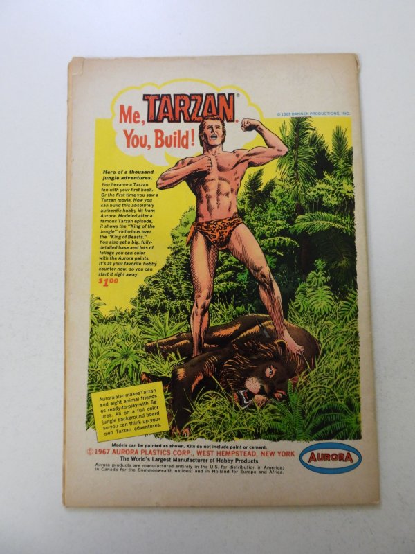 Our Army at War #186 (1967) VG condition 1/4 spine split