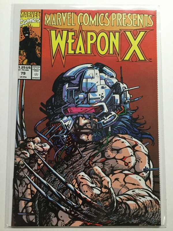 Marvel Comic Presents 79 Near Mint Nm Marvel Weapon X