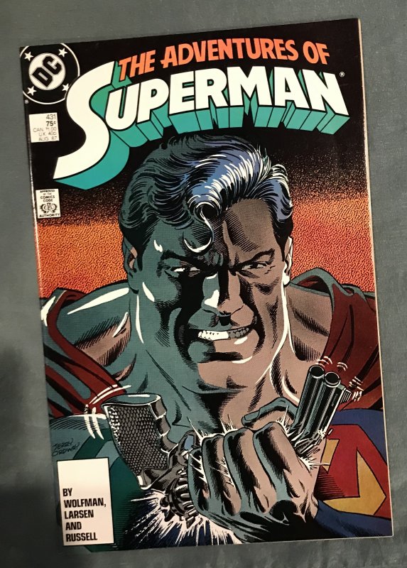 Adventures of Superman #431 Direct Edition (1987)