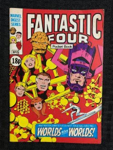 1981 FANTASTIC FOUR Marvel Pocket/Digest #15 FN 6.0 When Galactus Calls Kirby