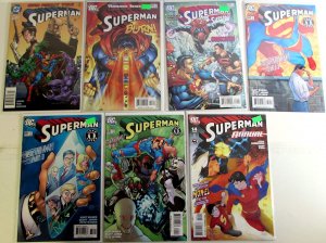 Superman Lot 7 #113, 218, 220, 650, 651, 652, Annual 14 2005 DC Comics