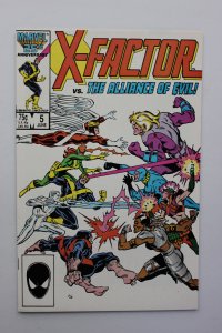 X-Factor #5 (1986) X-Factor [Key Issue] VFNM