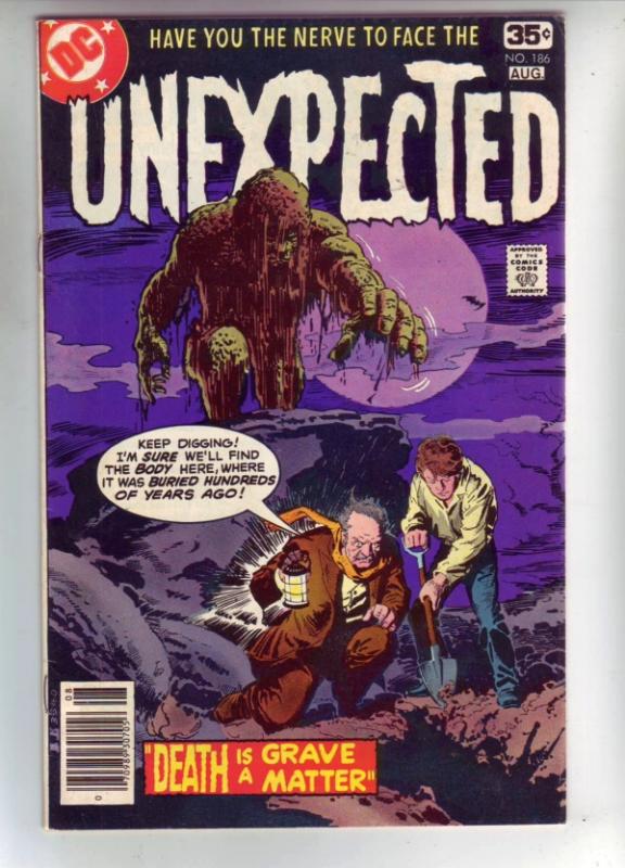 Unexpected, The #186 (Aug-78) NM- High-Grade 