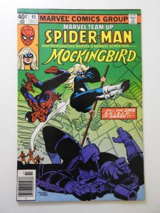 Marvel Team-Up #95 (1980) FN Condition! 1st Appearance of Mockingbird!