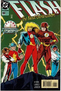 Flash #98 (1987 v2) Mark Waid Impulse Jesse Quick NM-
