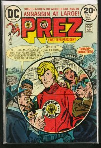 PREZ #1-4 MOST VG-VF #1-4 Fisherman Collection