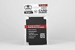 Ultimate Guard Card Divider (10 Pack) Black