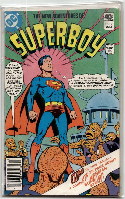 The New Adventures of Superboy #7 (1980) Superboy