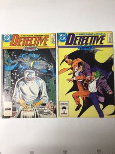Detective Comics #579 & 581 (1987) Lot of 2 DC comic books Batman
